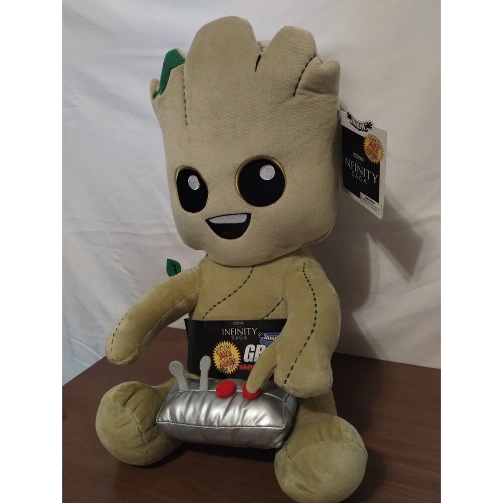 Kidrobot Marvel Infinity Saga Groot HugMe 16" Vibrating Plush Shake Action NWT
